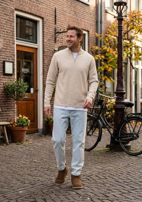 THE GOODPEOPLE Pull KAMARK en beige - large