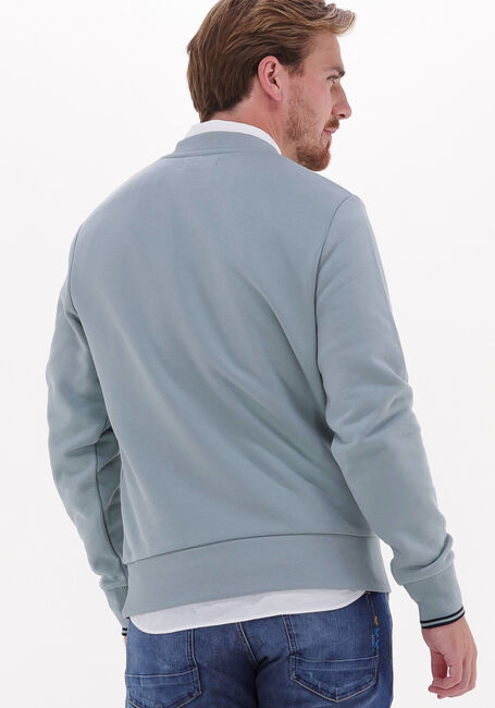 FRED PERRY Pull CREW NECK SWEATSHIRT Bleu clair - large