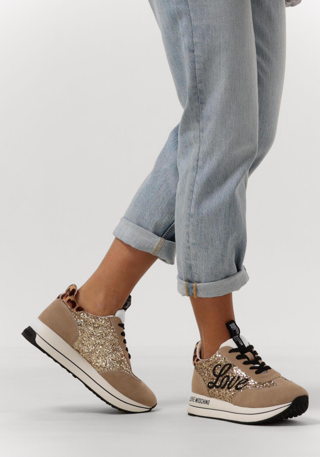 Love moschino sneakers dames on sale