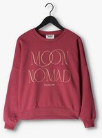 COLOURFUL REBEL Pull MOON NOMAD EMBRO DROPPED SWEAT en rose