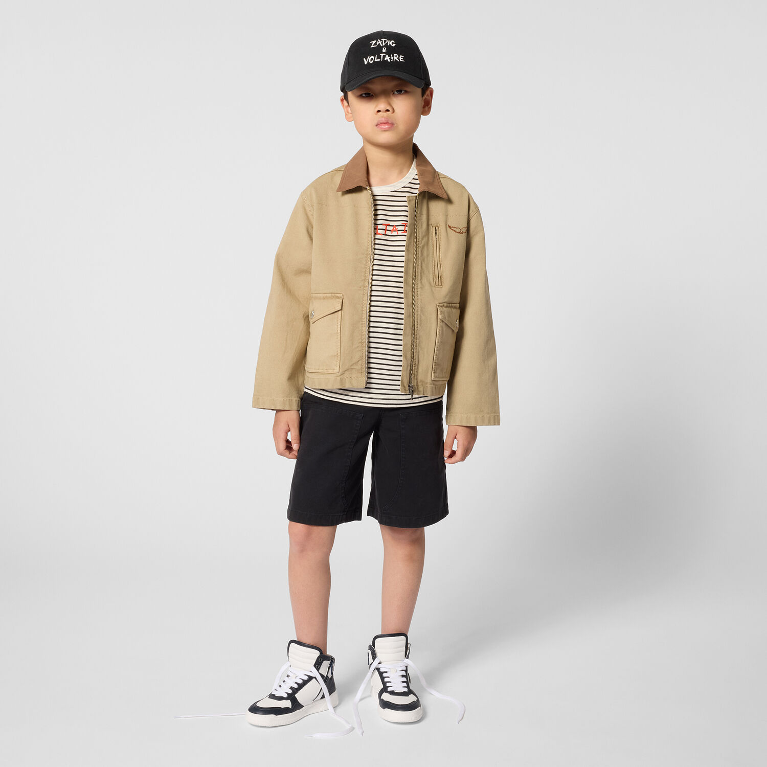 ZADIG & VOLTAIRE X60618 Casquette en noir