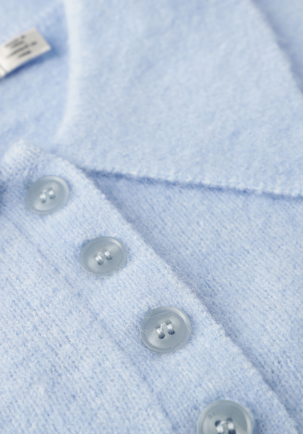 GESTUZ Pull GZALPHA SS POLO PULLOVER Bleu clair - large