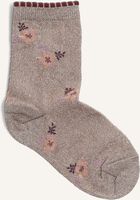 MP DENMARK Chaussettes LORI GLITTER SOCKS en taupe MP DENMARK Chaussettes LORI GLITTER SOCKS en taupe - medium