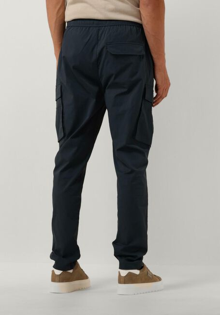 PURE PATH Pantalon cargo CARGO PANTS WITH CORDS Bleu foncé - large