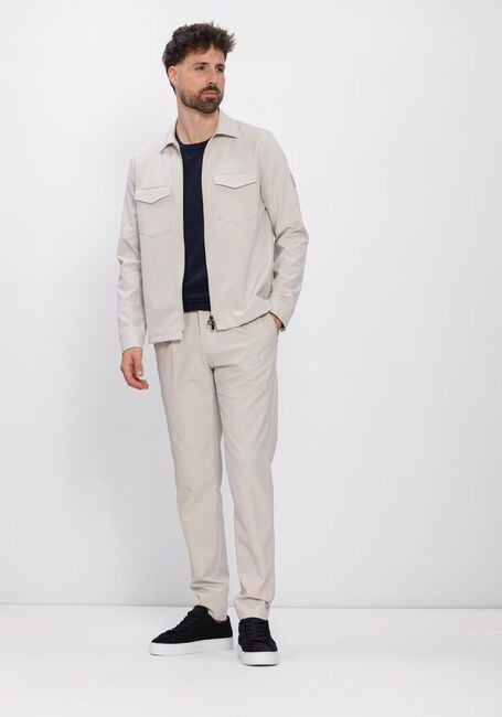 BLUE INDUSTRY Surchemise BLUE INDUSTRY SHIRTJACKET en beige - large