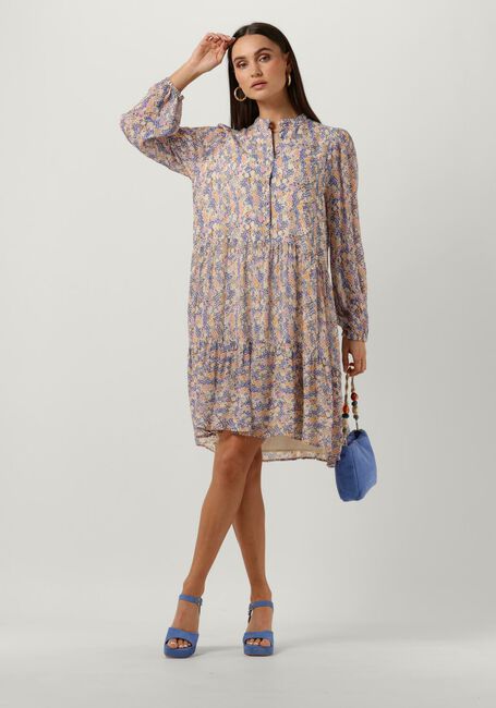 SECOND FEMALE Mini robe POPPI DRESS en bleu - large