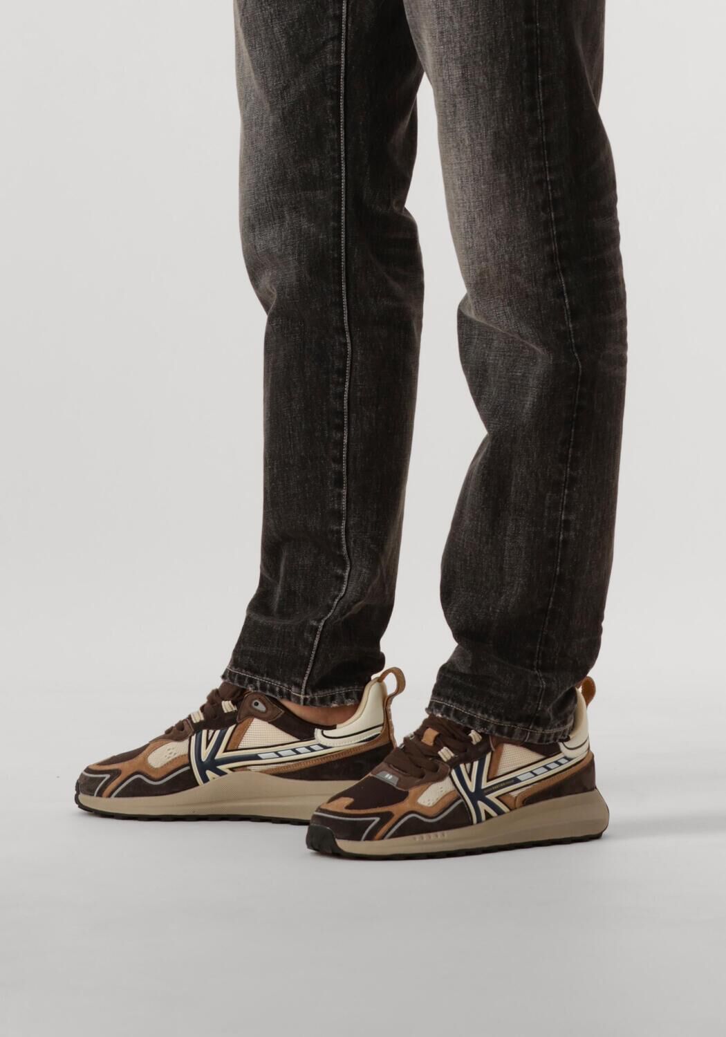Bruine KAOTIKO Sneakers VANCOUVER TECH - large