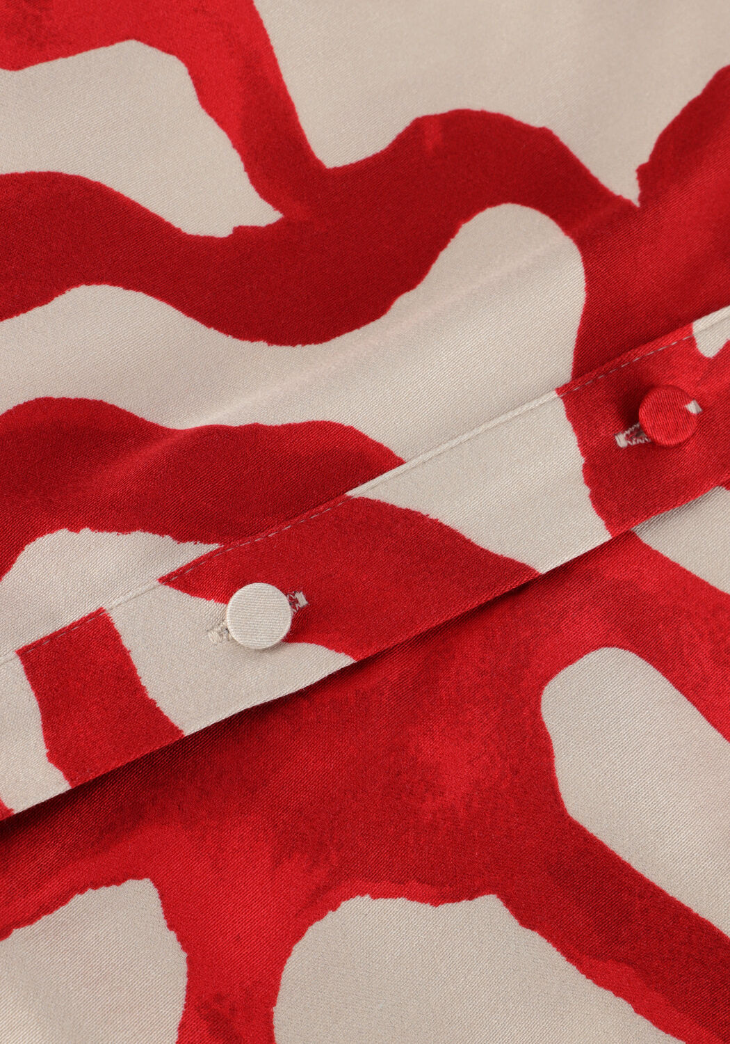 MINUS JASSIE TIE SHIRT Blouses en rouge - large