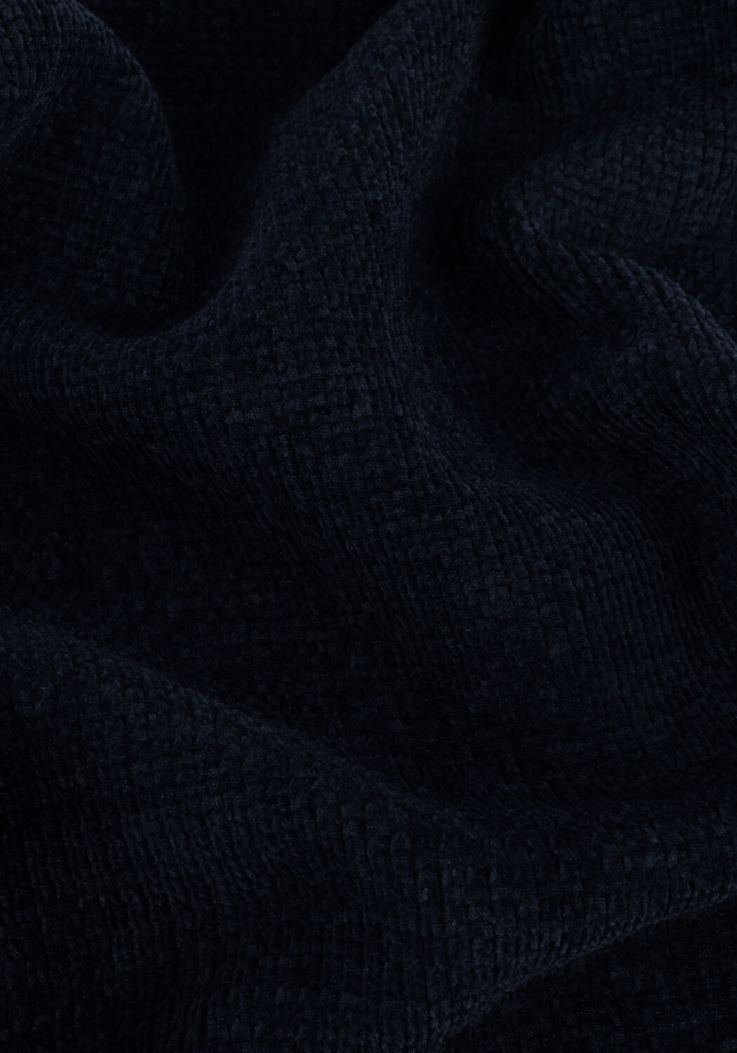 ANERKJENDT Pull AKSUNE CHENILLE KNIT Bleu fonc&eacute; - large