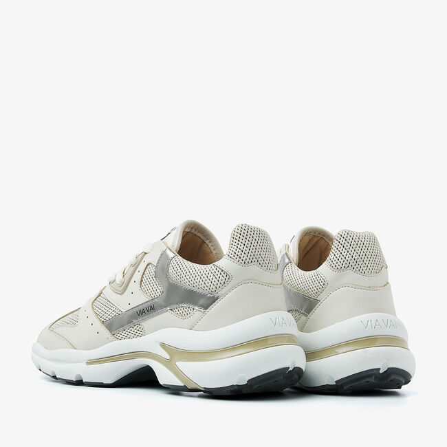 VIA VAI Baskets basses VESPER AVA en beige - large