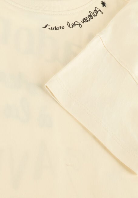 INDIAN BLUE JEANS T-shirt T-SHIRT WIDE CROPPED en beige - large