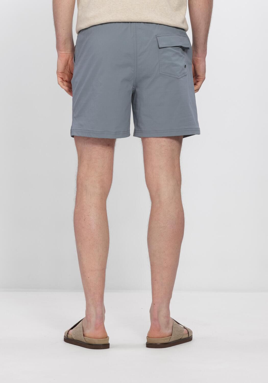 PROFUOMO Shorts de bain SWIMSHORT SF en gris - large