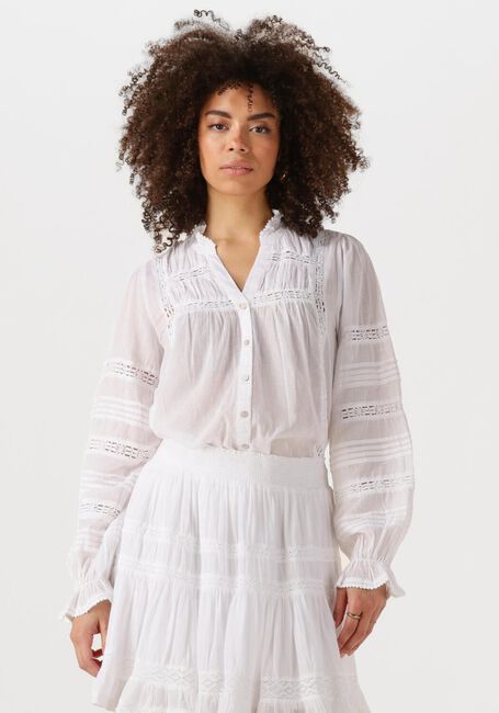 Witte NEO NOIR  LYLA S VOILE BLOUSE - large