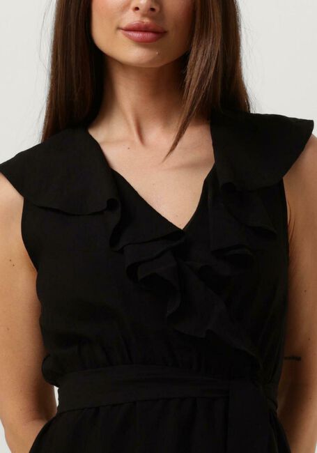 ACCESS Robe midi SLEEVELESS DRESS WITH RUFFLES en noir - large