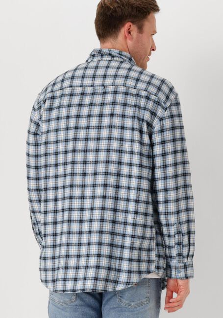 TOMMY JEANS Chemise décontracté TJM BADGE FLANNEL SHIRT EXT en bleu - large