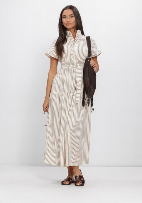 NEO NOIR NELLIE WIDE STRIPE DRESS Robes en beige - large