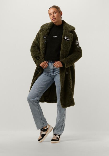 TOMMY JEANS Col roulé TJW RLX TURTLENECK LOFTY SWEATER en noir - large