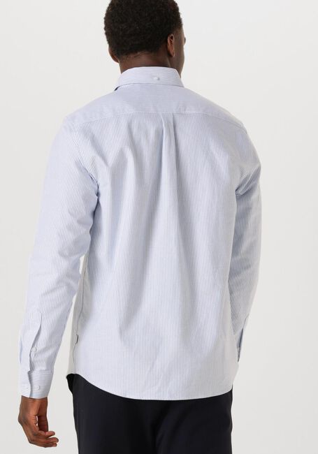 Lichtblauwe LES DEUX Casual overhemd KONRAD OXFORD SHIRT MEN - large