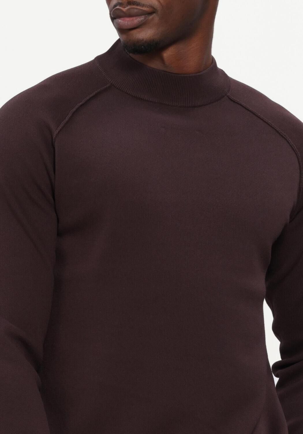 GENTI Pull TURTLE LS Bordeaux - large