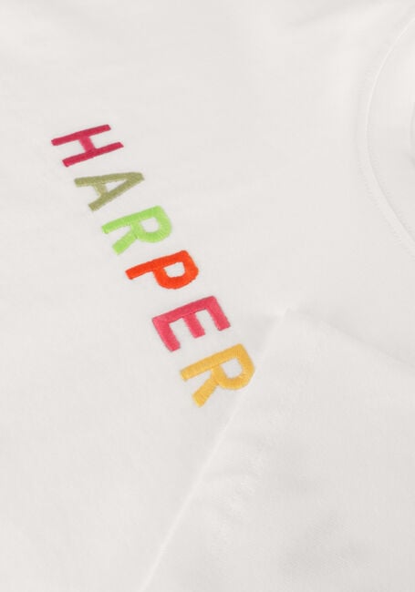Witte HARPER & YVE T-shirt HARPER-SS - large