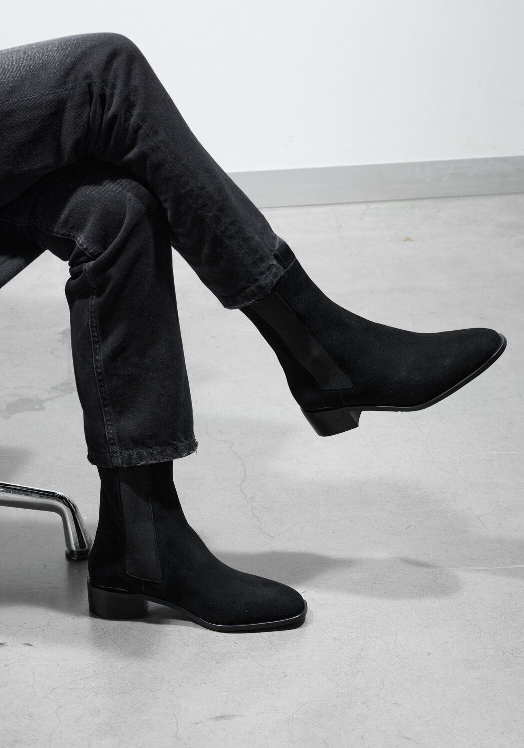 Zwarte STEFANO LAURAN  BOTIN PLANO - medium