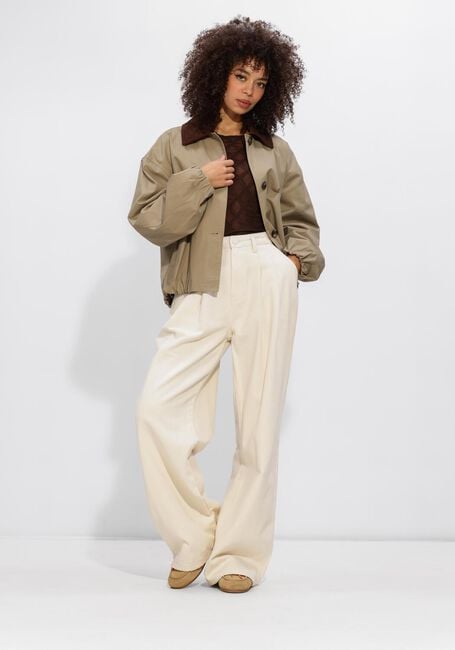 STUDIO AR CAMILLA COTTON TWILL Vestes Kaki - large