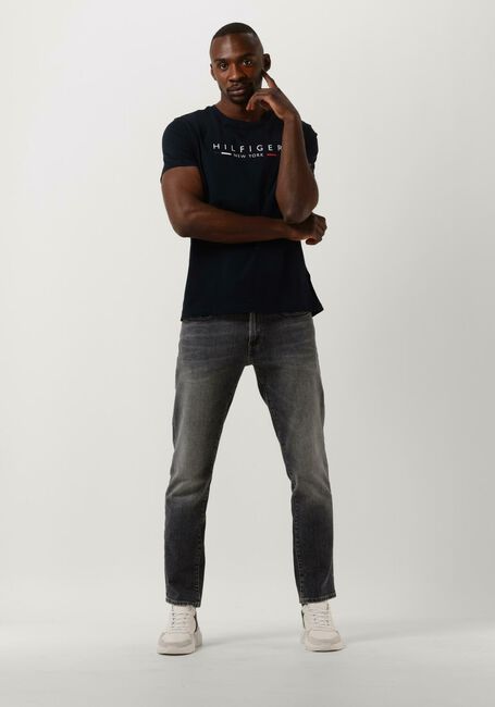 Donkerblauwe TOMMY HILFIGER T-shirt HILFIGER NEW YORK TEE - large