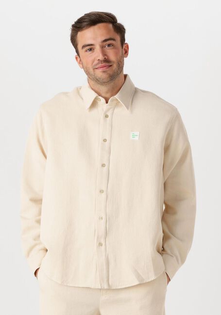 Ecru AMERICAN VINTAGE Casual overhemd AFAZ CHEMISES - large