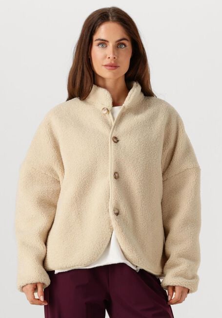 PENN & INK Manteau Teddy JACKET W25C281 en beige - large
