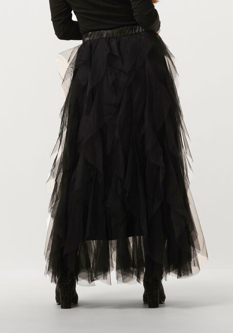 SUMMUM Jupe maxi SKIRT MESH en noir - large