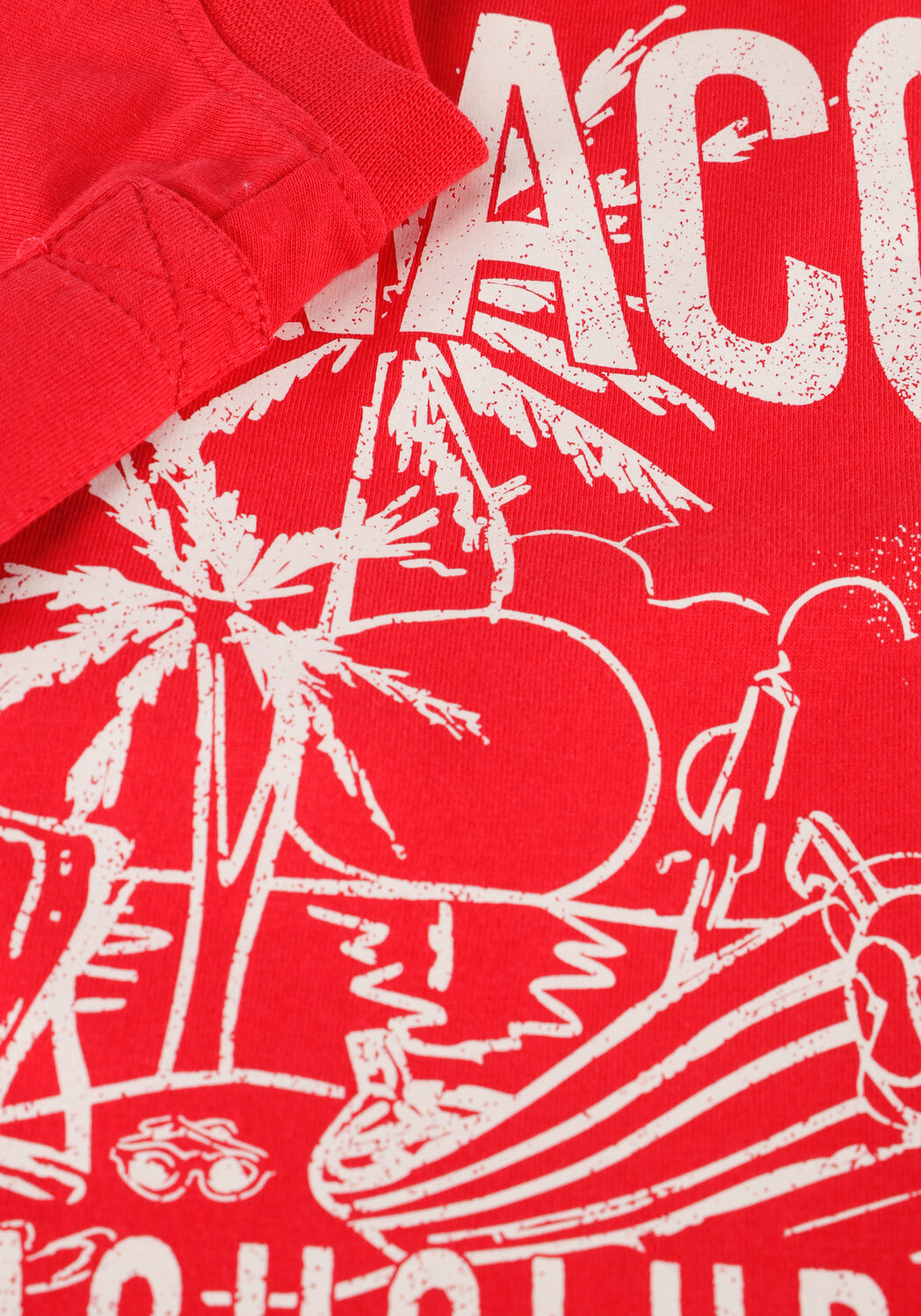 RETOUR Haut GERRY en rouge - large