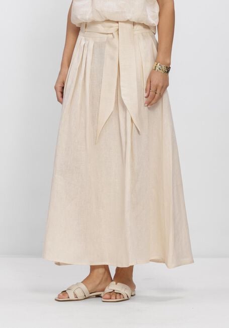 GREEK ARCHAIC KORI Jupe maxi S26K-1002026 &Eacute;cru - large
