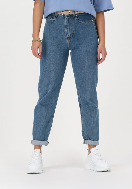 Blauwe JUST FEMALE Mom jeans STORMY JEANS 0104 - large