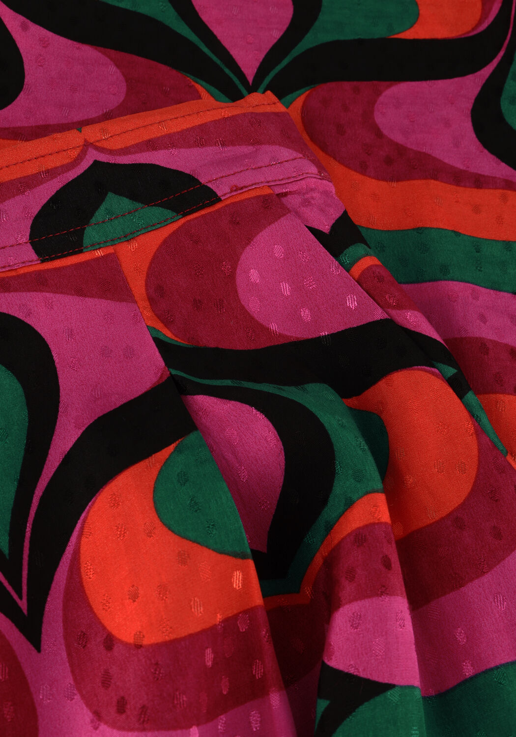 IDANO Pantalon large HILDE SIXTIES Fuchsia - large