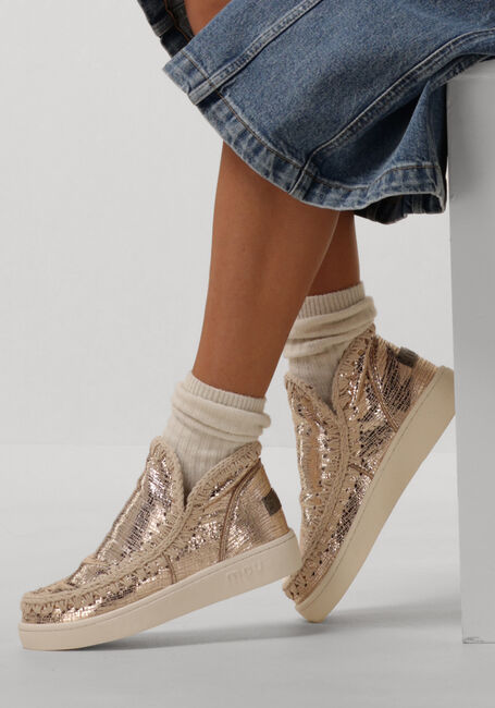 MOU ESKIMO SNEAKER Boots en or - large