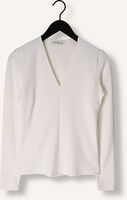 Gebroken wit VANILIA Tops & T-shirts 90S V NECK LONGSLEEVE Gebroken wit VANILIA Tops & T-shirts 90S V NECK LONGSLEEVE - medium