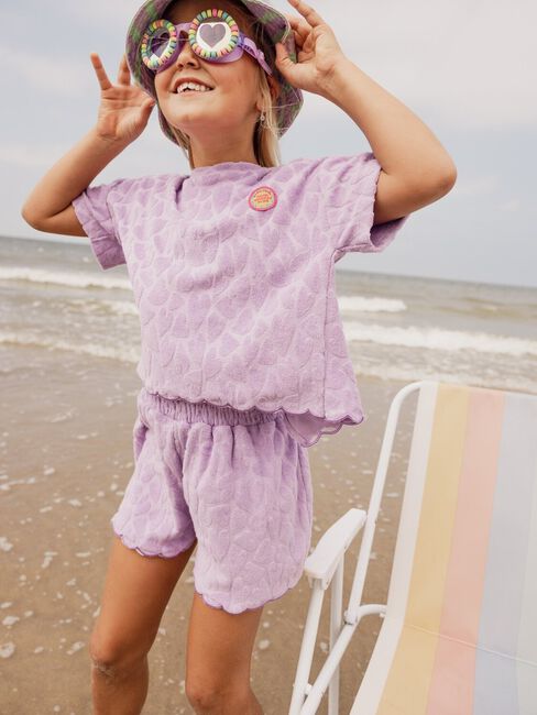 LOOXS Little T-shirt 2612-7342 en violet - large