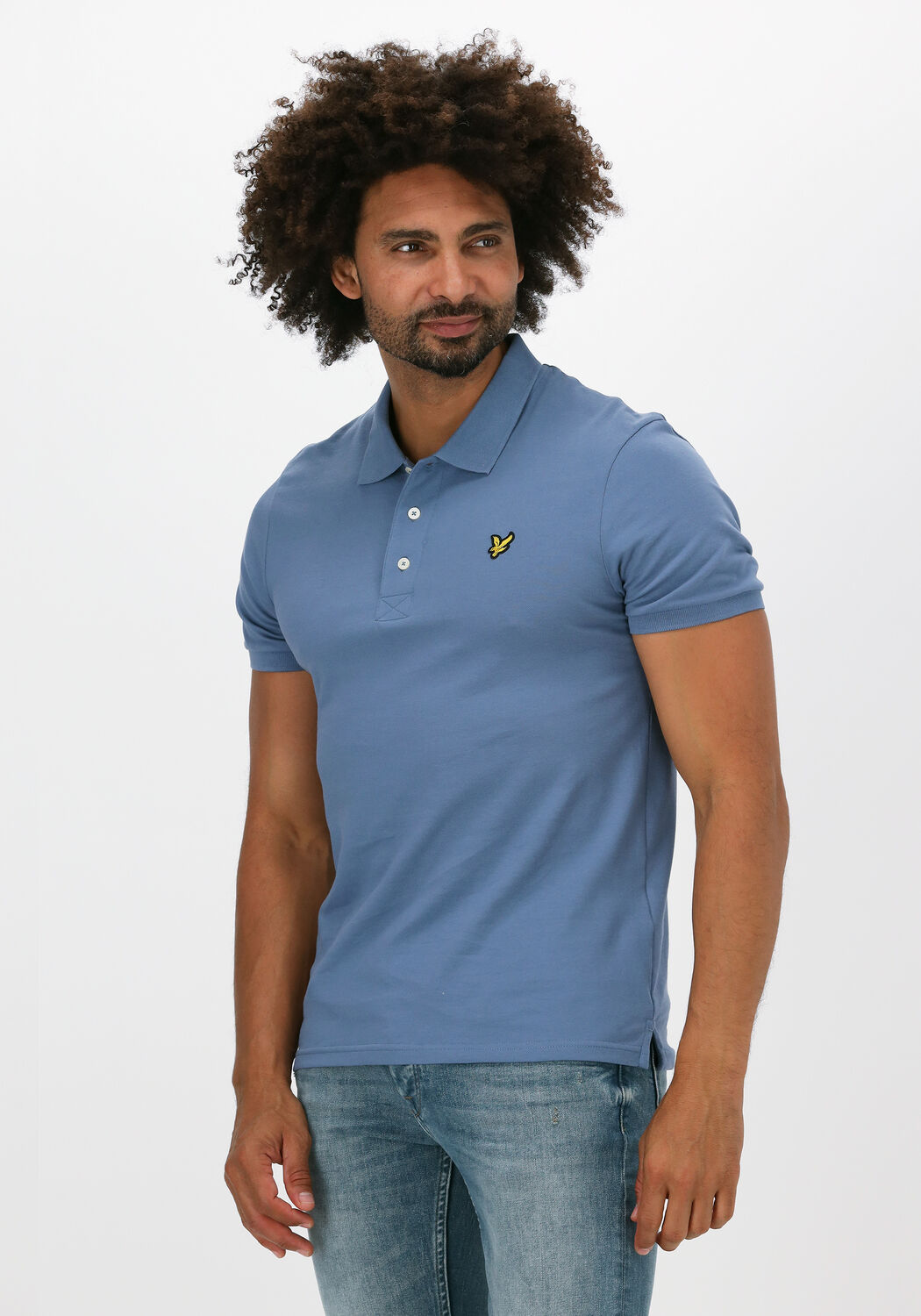 Polo blauw 2025