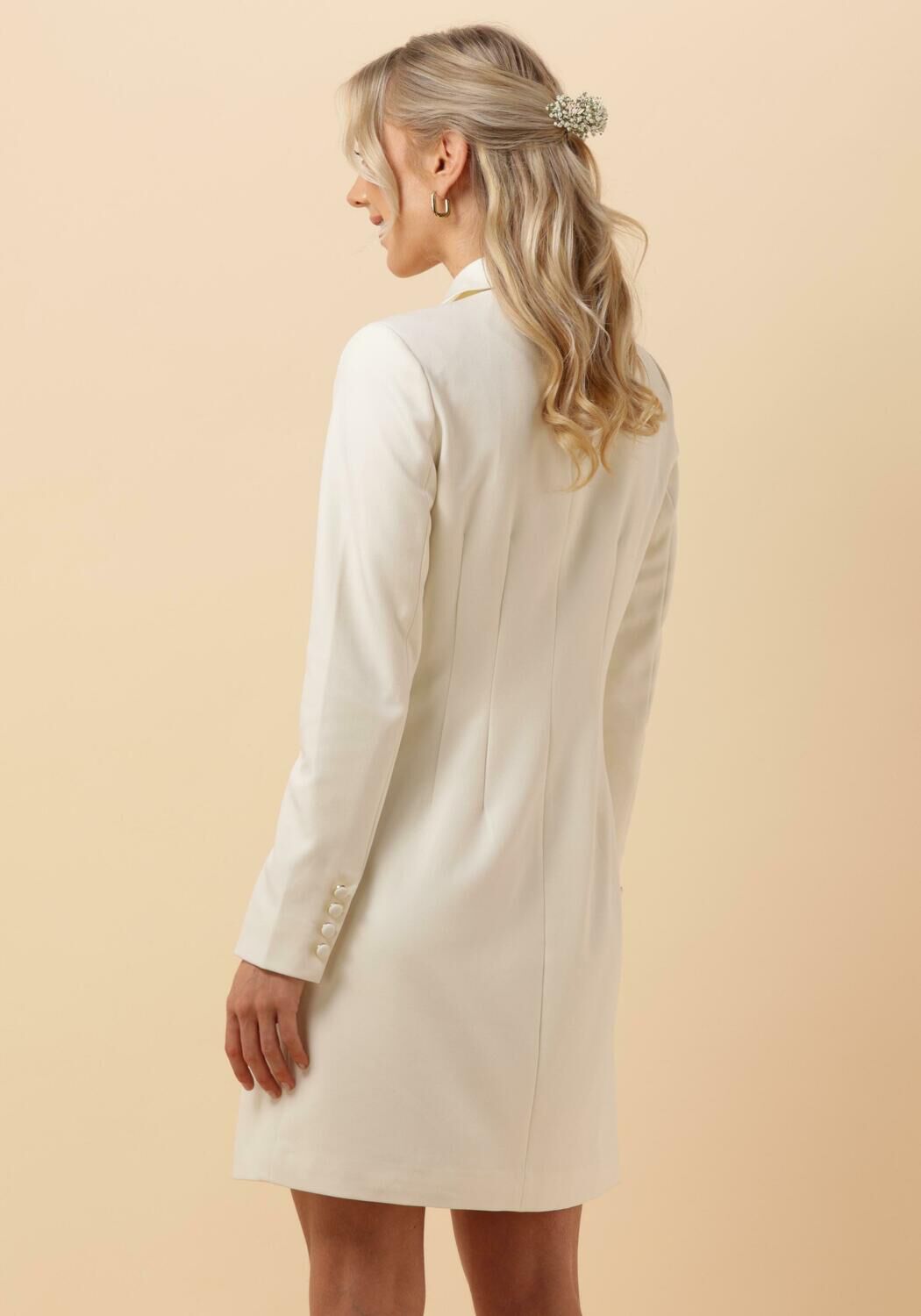 Y.A.S. YASEBRU LS BLAZER DRESS CELEB Blanc Omoda