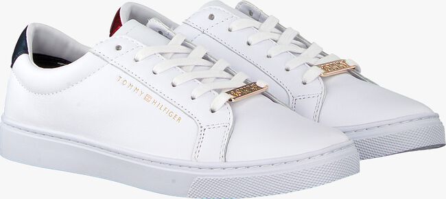 white TOMMY HILFIGER shoe ESSENTIAL SNEAKER  - large