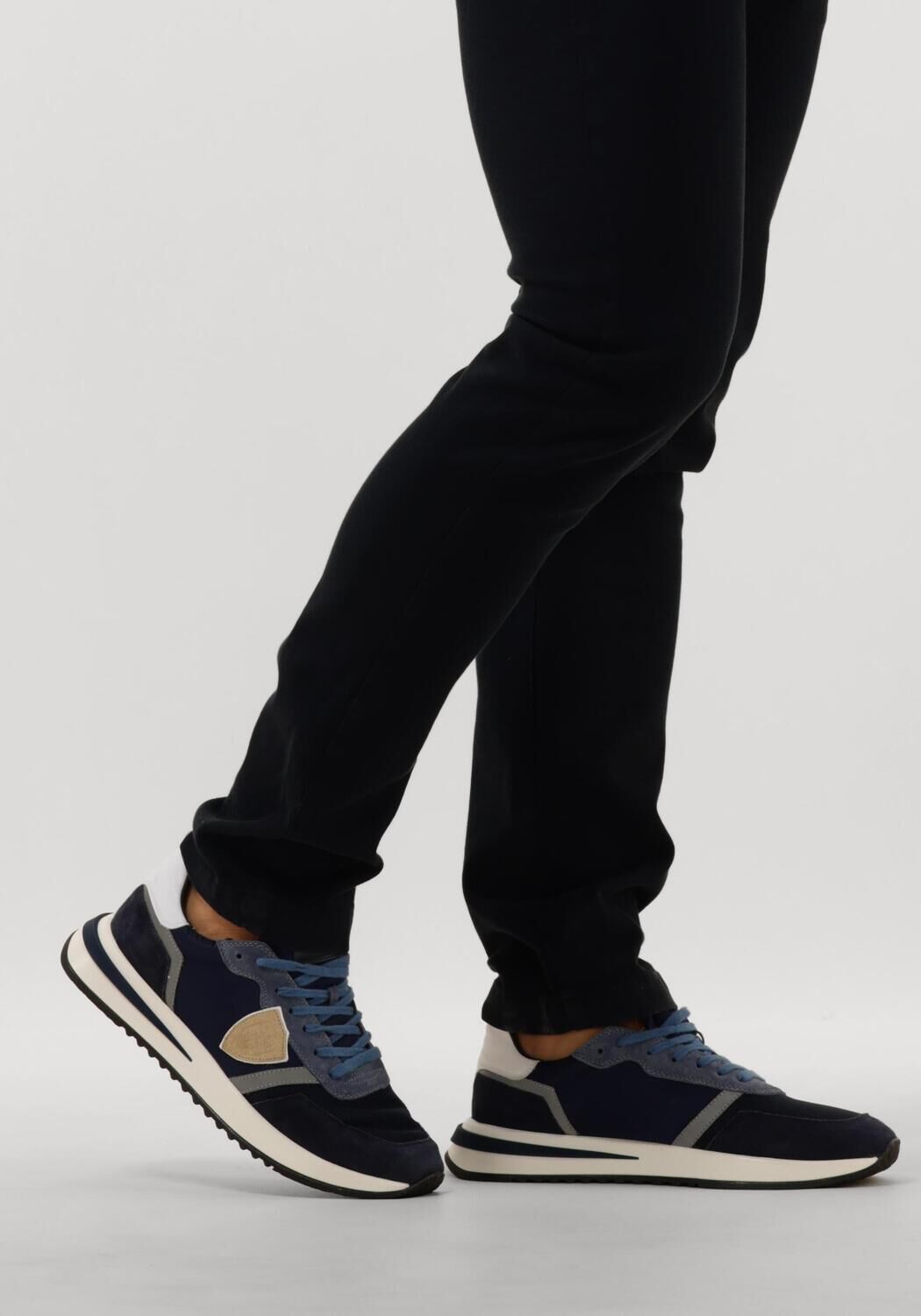 Blauwe PHILIPPE MODEL Sneakers TROPEZ 2.1 LOW - large