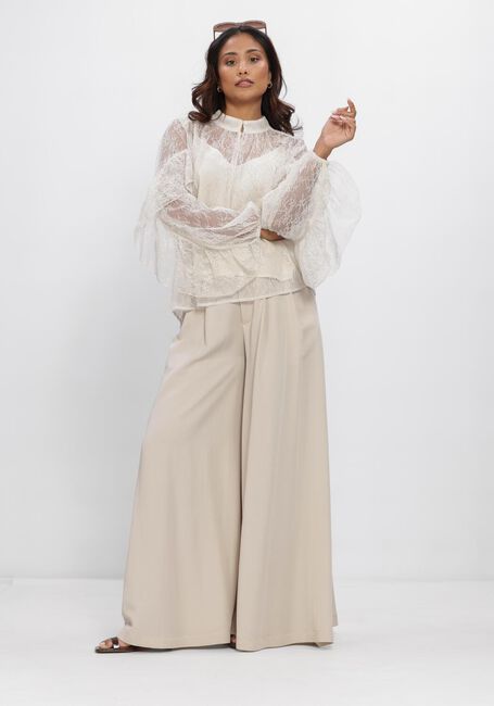 Beige SECOND FEMALE  SYBELL LACE BLOUSE - large