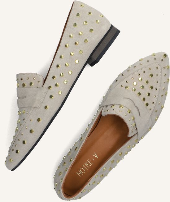 Beige NOTRE-V Loafers 20046-04 Beige NOTRE-V Loafers 20046-04 - large