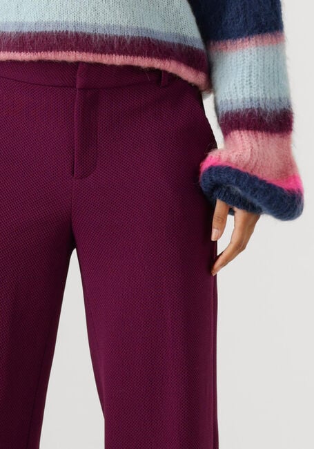 POM AMSTERDAM Pantalon large PANTS - LARA PLUM en violet - large
