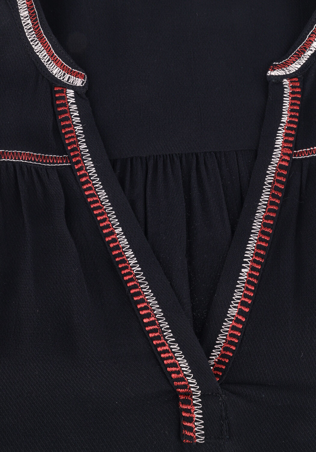 Zwarte BY-BAR Mini jurk NOMI EMBROIDERY DRESS - large