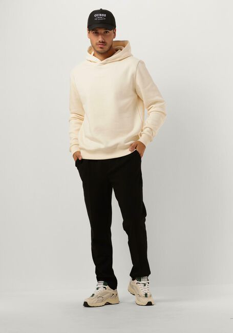 PUREWHITE Chandail HOODIE WITH FLOCK PRINT Écru - large