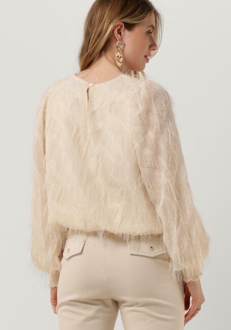 Witte SUMMUM Blouse TOP FLUFFY - large