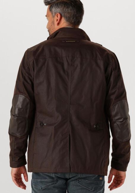 Bruine BARBOUR Jack OGSTON WAX JACKET - large