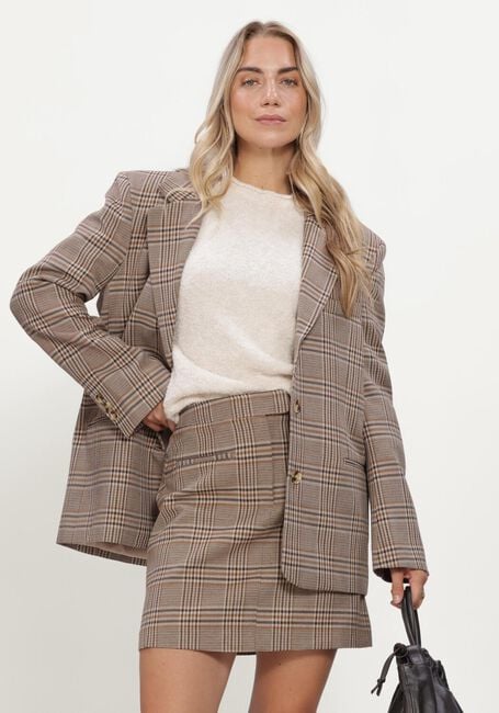 SIMPLE Blazer WV-PL-AC-CHECK-26-3 en beige - large