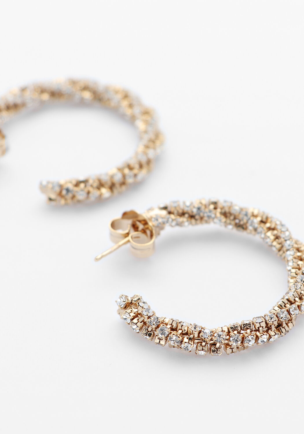 LOTT. GIOIELLI Sieraad TWISTED TENNIS CREOLE M - large